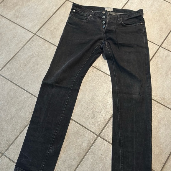 Helmut Lang Men's Dark Charcoal Jeans - Picture 1 of 6